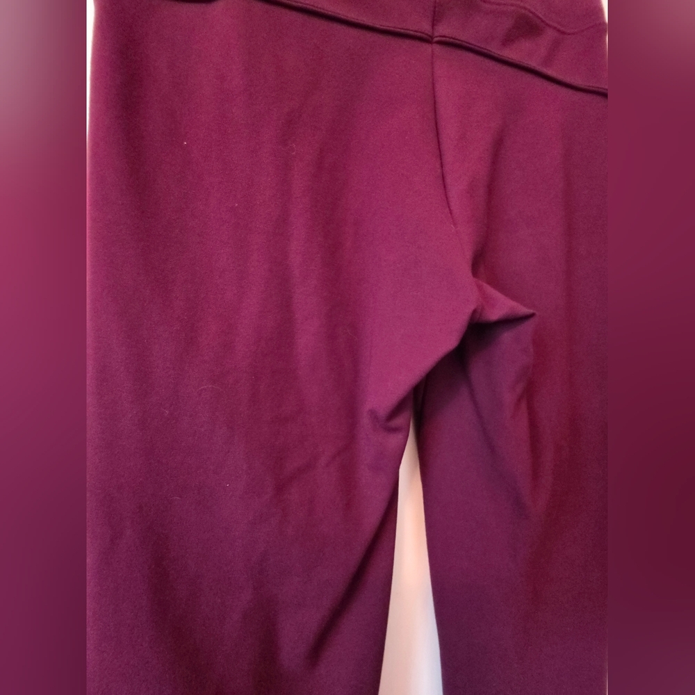 Seven7 Burgundy High-Waisted Leggings - Picture 3 of 10
